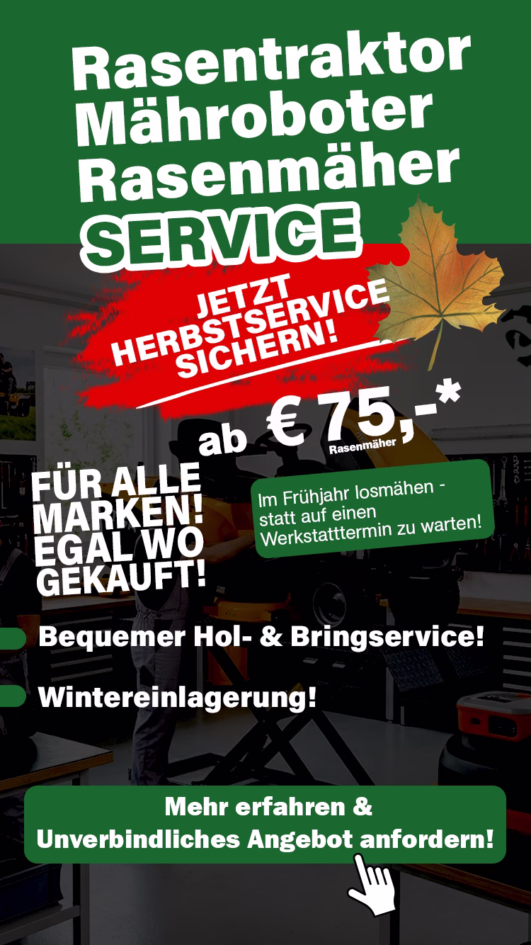 Herbstsevice-Start